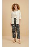 JAQUETA DELFI MAXI BOLSOS CHINO
